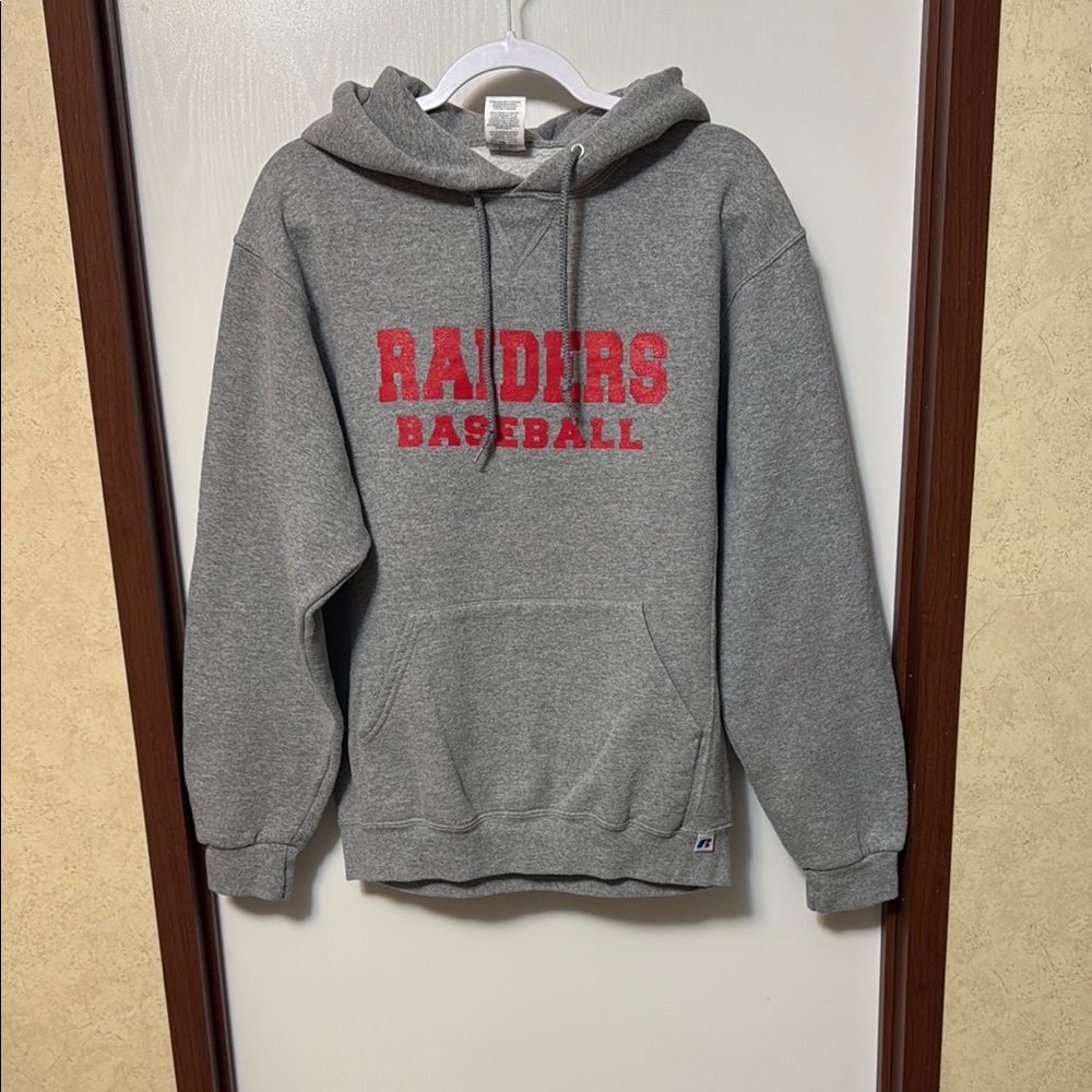 Russell Athletic Gray Raiders Baseball Hoodie Size M
